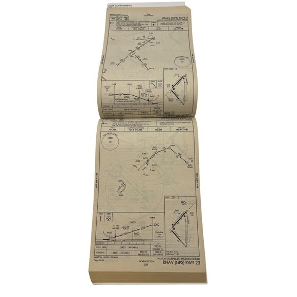 FAA Southeast Terminal Procedures Vol 2 Apr 2004 NC/SC Pilot Charts - Picture 5 of 6